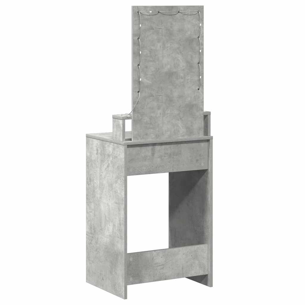 Τραπέζι περιποίησης Γκρι 50 x 41 x 140 εκ. Επεξεργασμένο Ξύλο