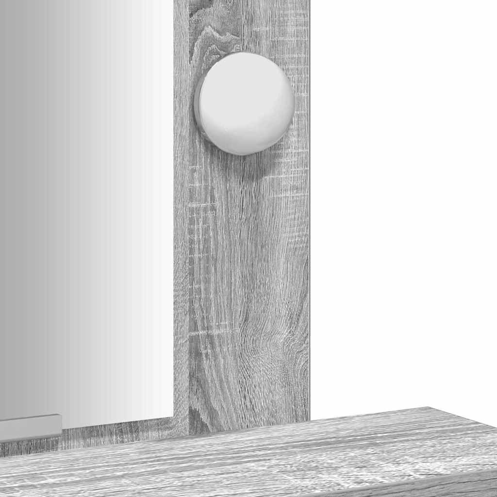 Τραπέζι περιποίησης Γκρι 50 x 41 x 140 εκ. Επεξεργασμένο Ξύλο