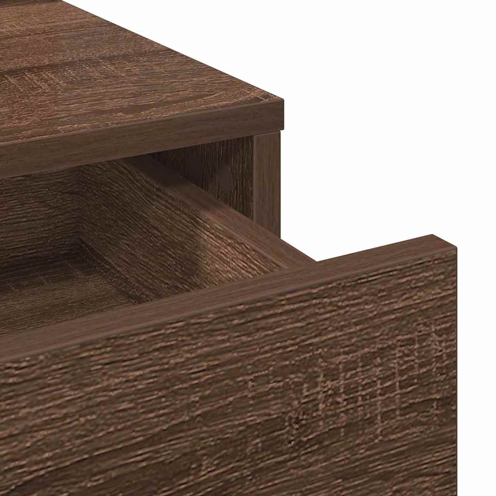 Τραπέζι περιποίησης Καφέ 50 x 41 x 140 εκ. Επεξεργασμένο Ξύλο