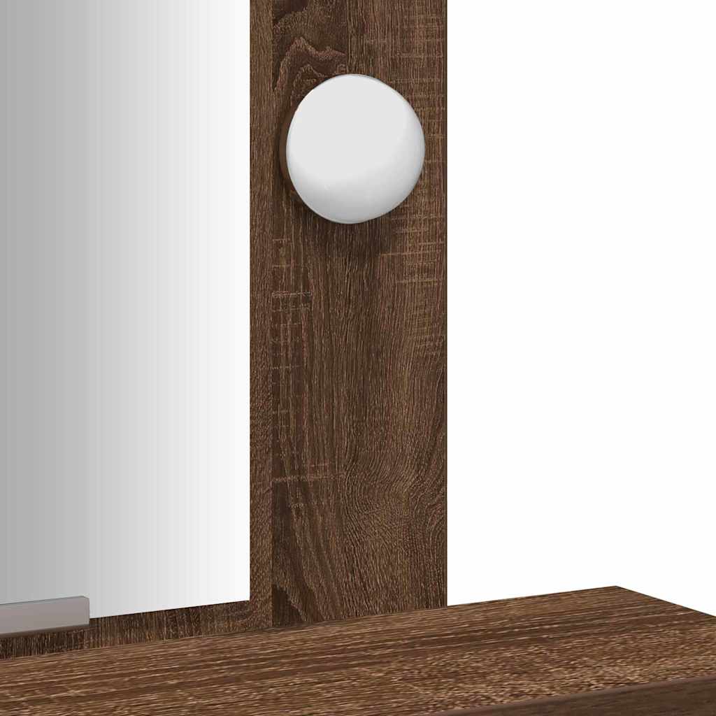 Τραπέζι περιποίησης Καφέ 50 x 41 x 140 εκ. Επεξεργασμένο Ξύλο