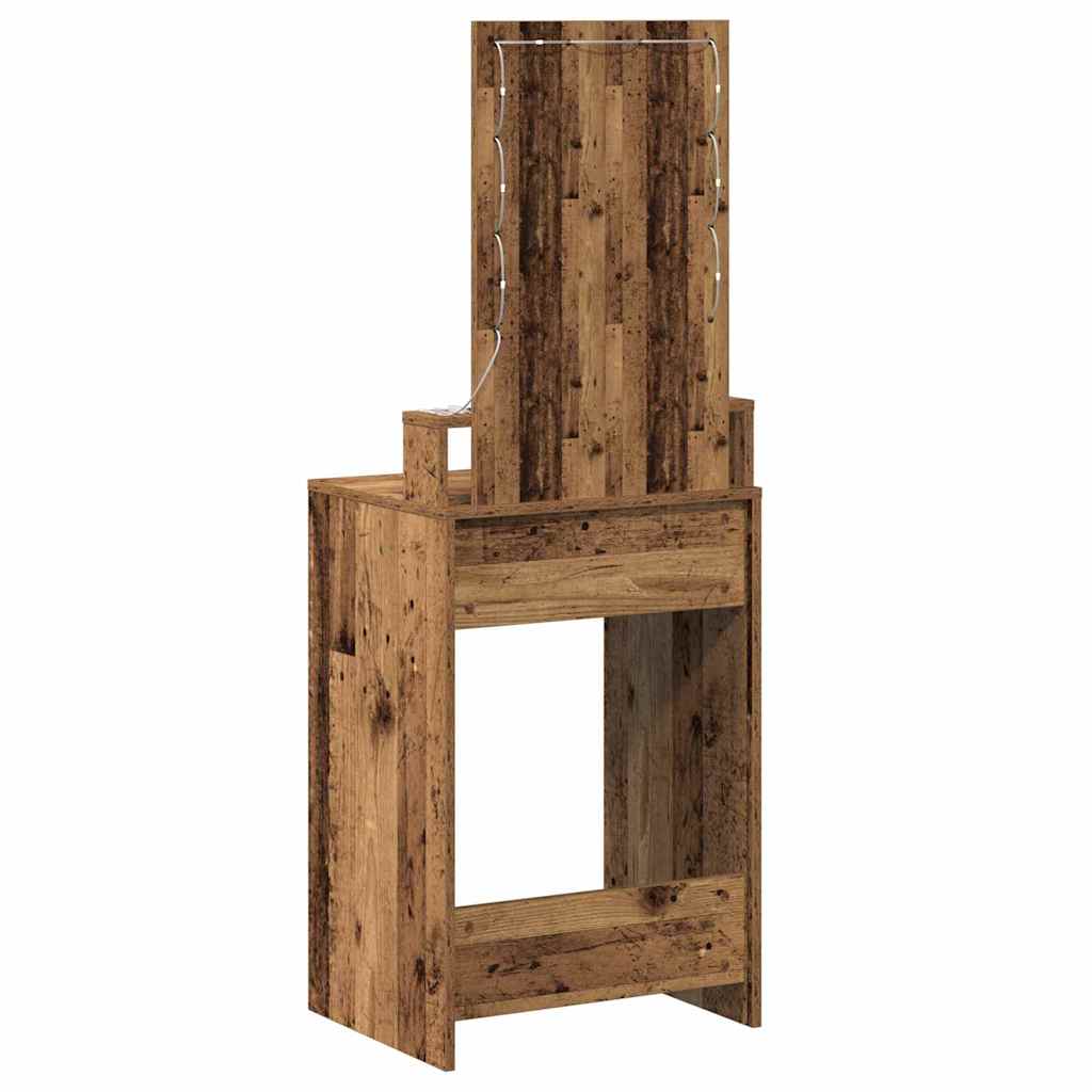 Τραπέζι περιποίησης Καφέ 50 x 41 x 140 εκ. Επεξεργασμένο Ξύλο