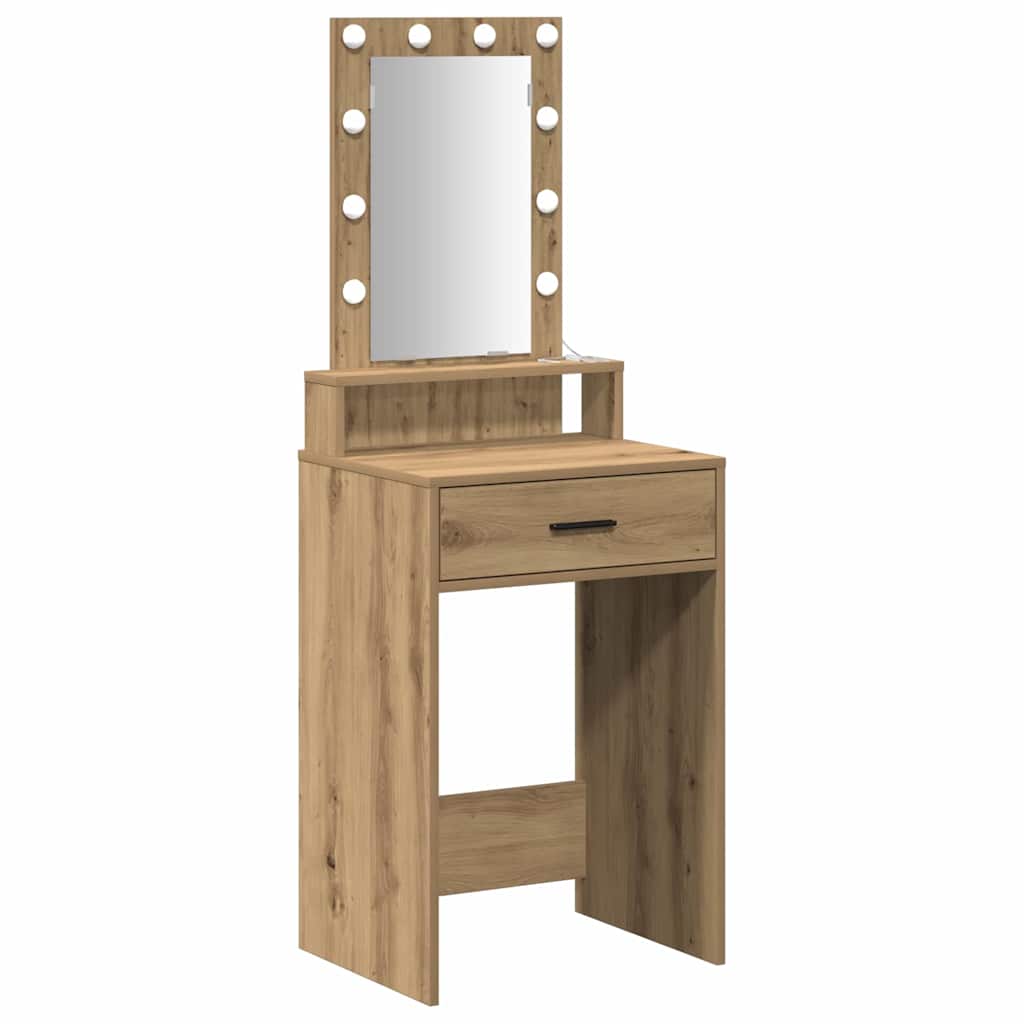 Τραπέζι περιποίησης Καφέ 50 x 41 x 140 εκ. Επεξεργασμένο Ξύλο