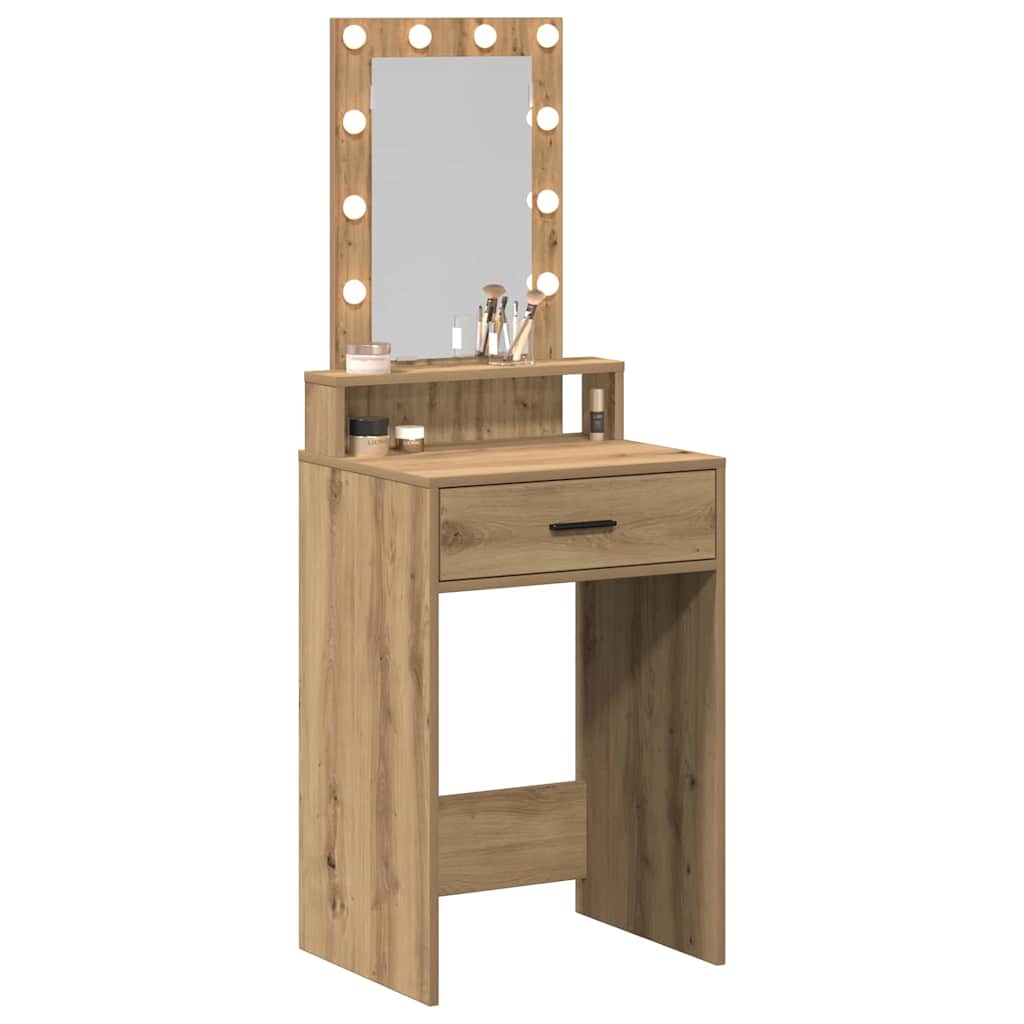 Τραπέζι περιποίησης Καφέ 50 x 41 x 140 εκ. Επεξεργασμένο Ξύλο