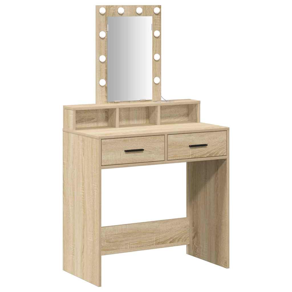 Τραπέζι περιποίησης Καφέ 79 x 41 x 140 εκ. Επεξεργασμένο Ξύλο