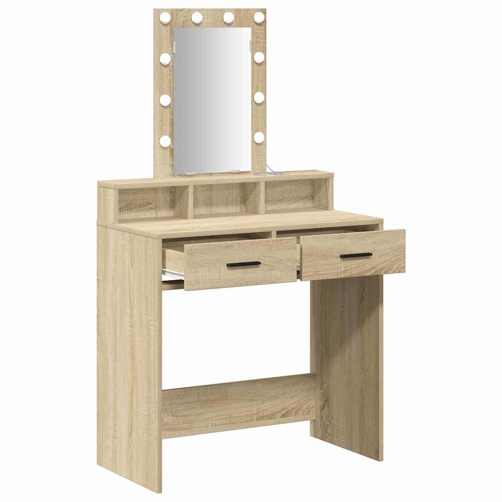 Τραπέζι περιποίησης Καφέ 79 x 41 x 140 εκ. Επεξεργασμένο Ξύλο