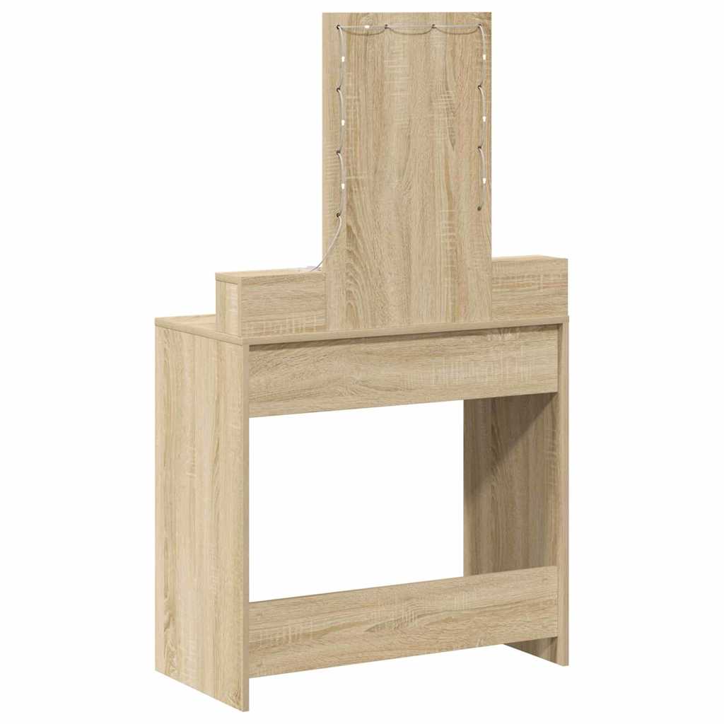 Τραπέζι περιποίησης Καφέ 79 x 41 x 140 εκ. Επεξεργασμένο Ξύλο