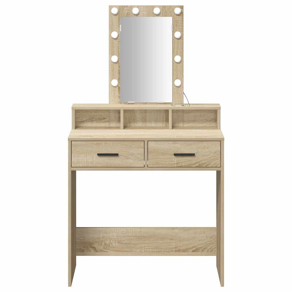 Τραπέζι περιποίησης Καφέ 79 x 41 x 140 εκ. Επεξεργασμένο Ξύλο