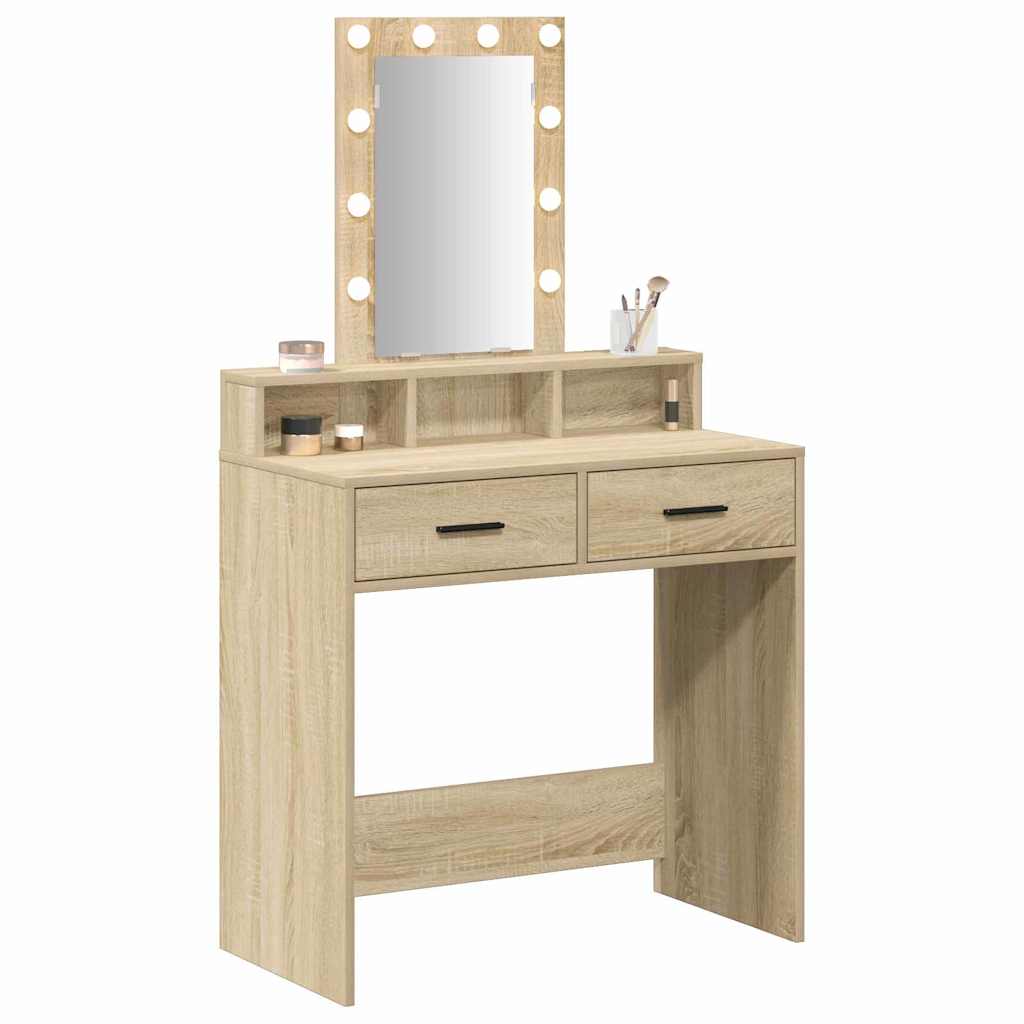 Τραπέζι περιποίησης Καφέ 79 x 41 x 140 εκ. Επεξεργασμένο Ξύλο