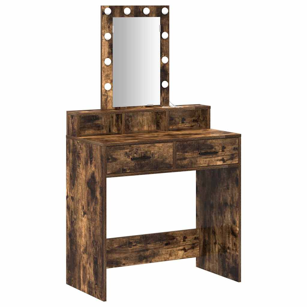 Τραπέζι περιποίησης Καφέ 79 x 41 x 140 εκ. Επεξεργασμένο Ξύλο