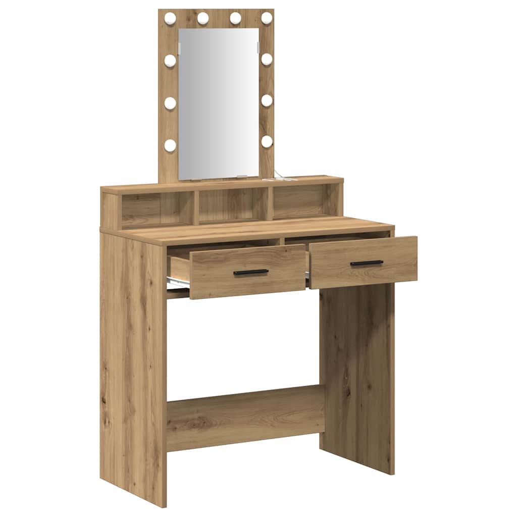 Τραπέζι περιποίησης Καφέ 79 x 41 x 140 εκ. Επεξεργασμένο Ξύλο