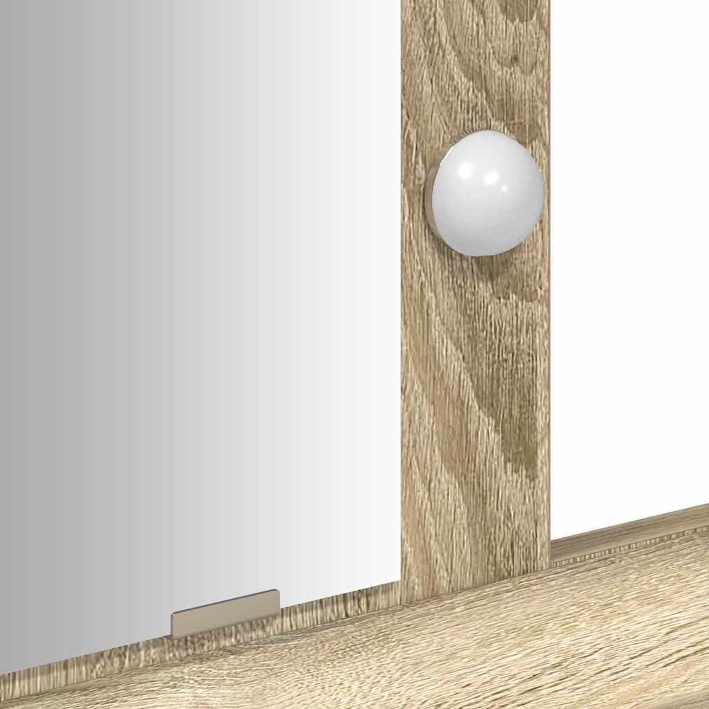 Τραπέζι περιποίησης Καφέ 100 x 41 x 140 εκ. Επεξεργασμένο Ξύλο