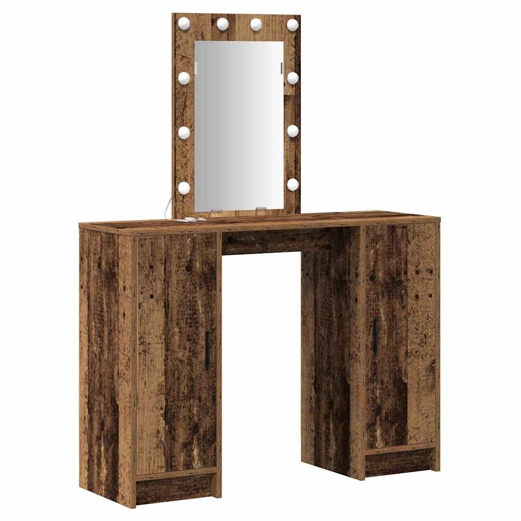 Τραπέζι περιποίησης Καφέ 102 x 33 x 135 εκ Επεξεργασμένο Ξύλο