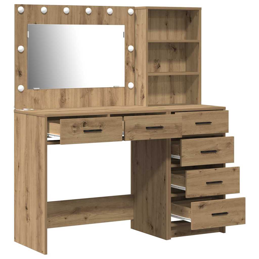 Τραπέζι περιποίησης 2 τμχ. Καφέ 78.5 x 41 x 135 εκ