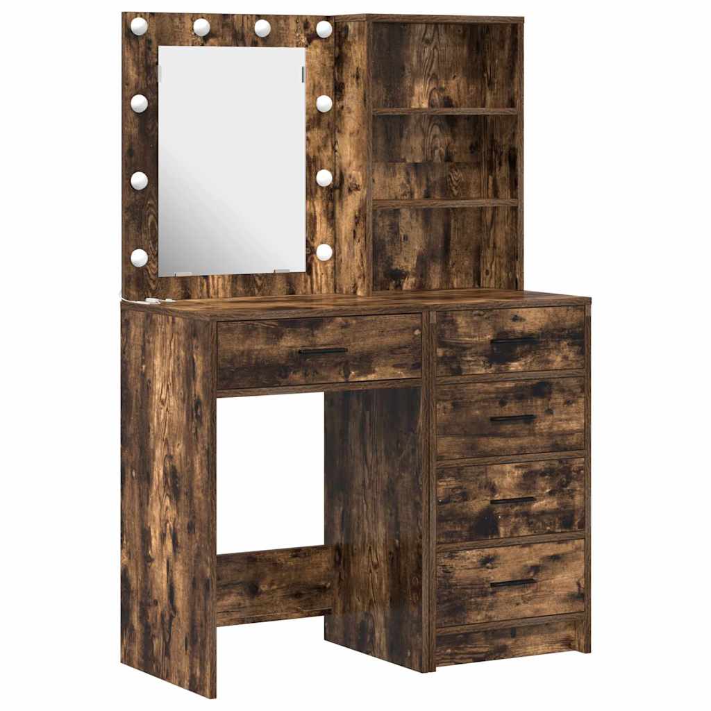 Τραπέζι περιποίησης 2 τμχ. Καφέ 50 x 41 x 135 εκ