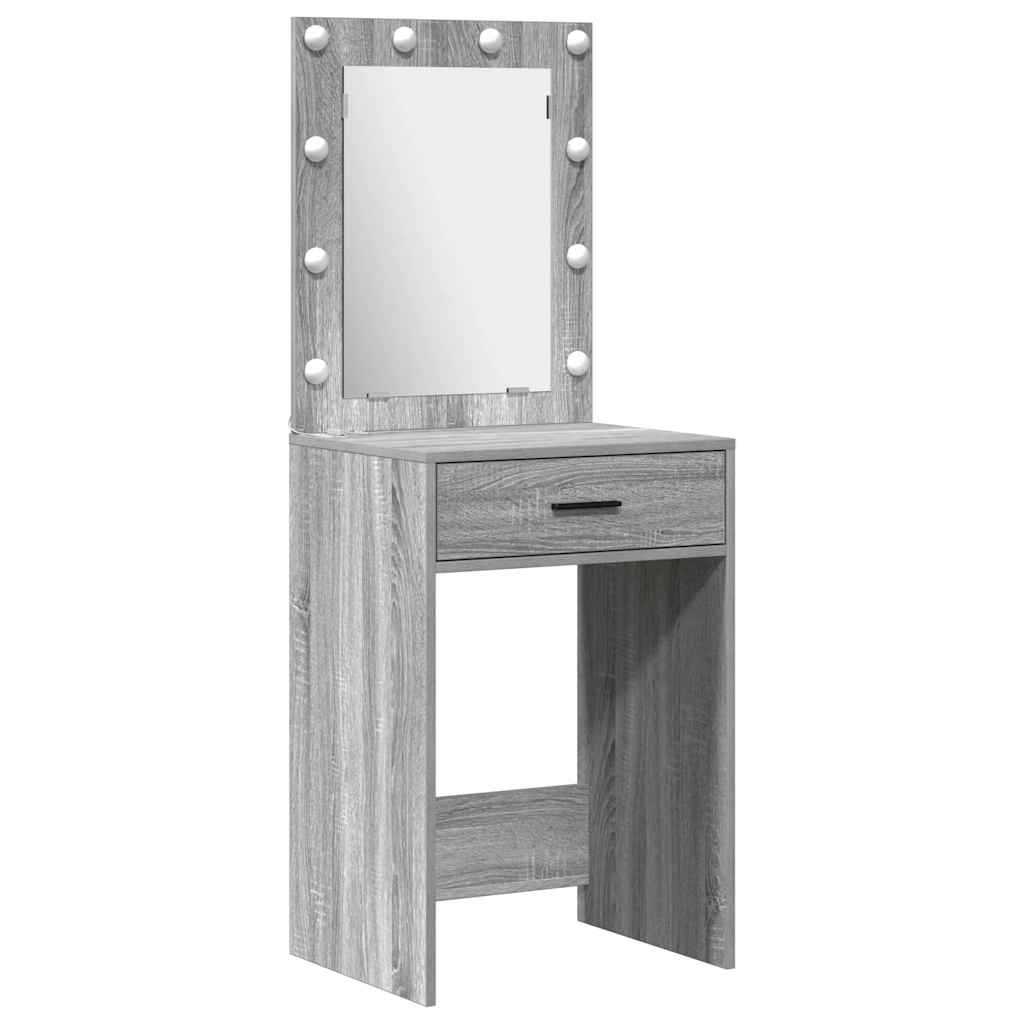 Τραπέζι περιποίησης 2 τμχ. Γκρι 50 x 41 x 135 εκ