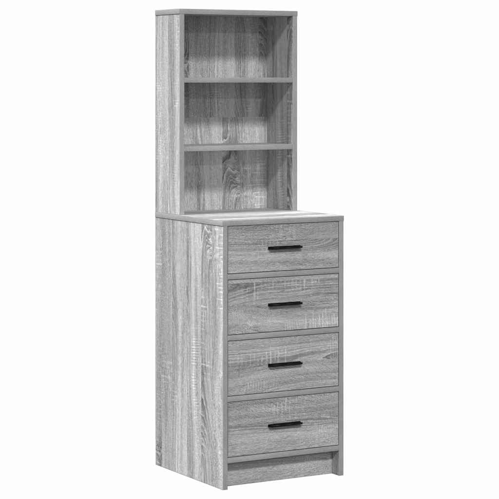 Τραπέζι περιποίησης 2 τμχ. Γκρι 50 x 41 x 135 εκ