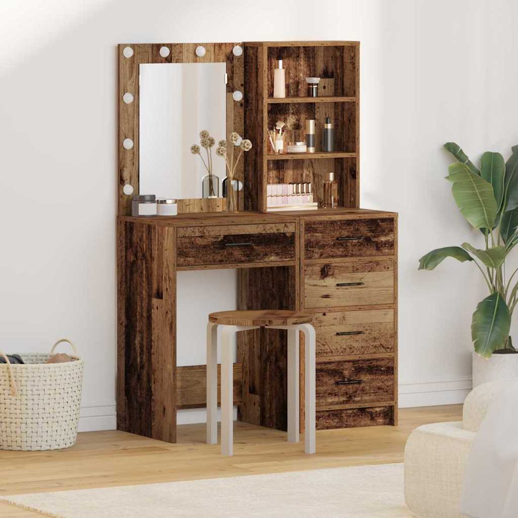 Τραπέζι περιποίησης 2 τμχ. Καφέ 50 x 41 x 135 εκ