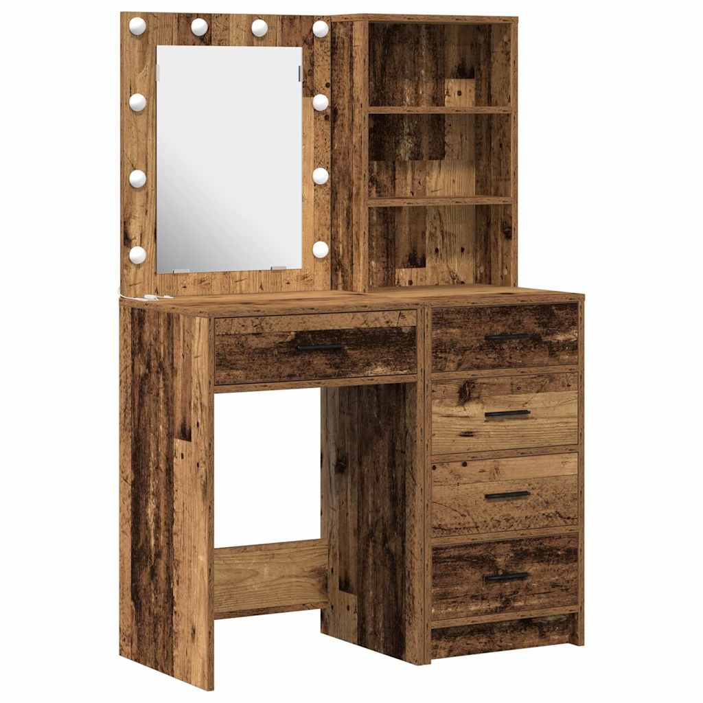 Τραπέζι περιποίησης 2 τμχ. Καφέ 50 x 41 x 135 εκ
