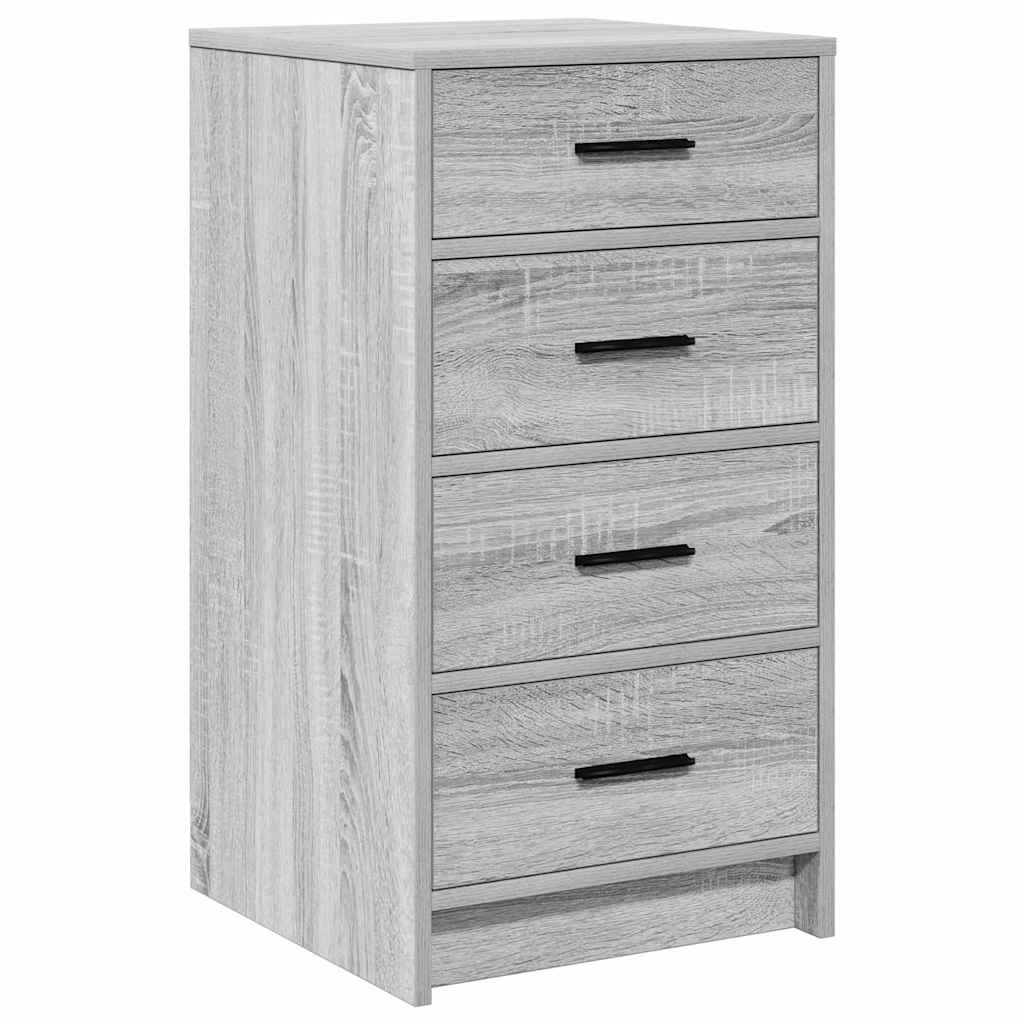 Τραπέζι περιποίησης 3 τμχ. Γκρι 40 x 41 x 135 εκ.