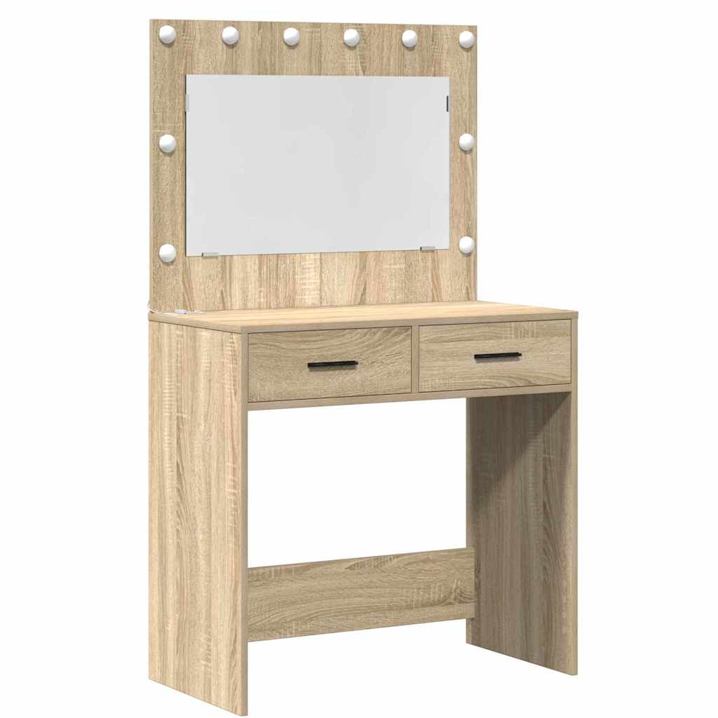 Τραπέζι περιποίησης 2 τμχ. Καφέ 40 x 41 x 75 εκ