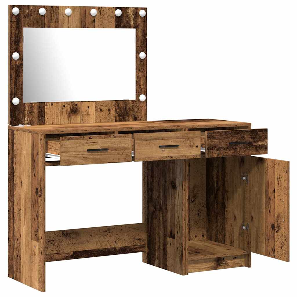 Τραπέζι περιποίησης 2 τμχ. Καφέ 40 x 41 x 75 εκ