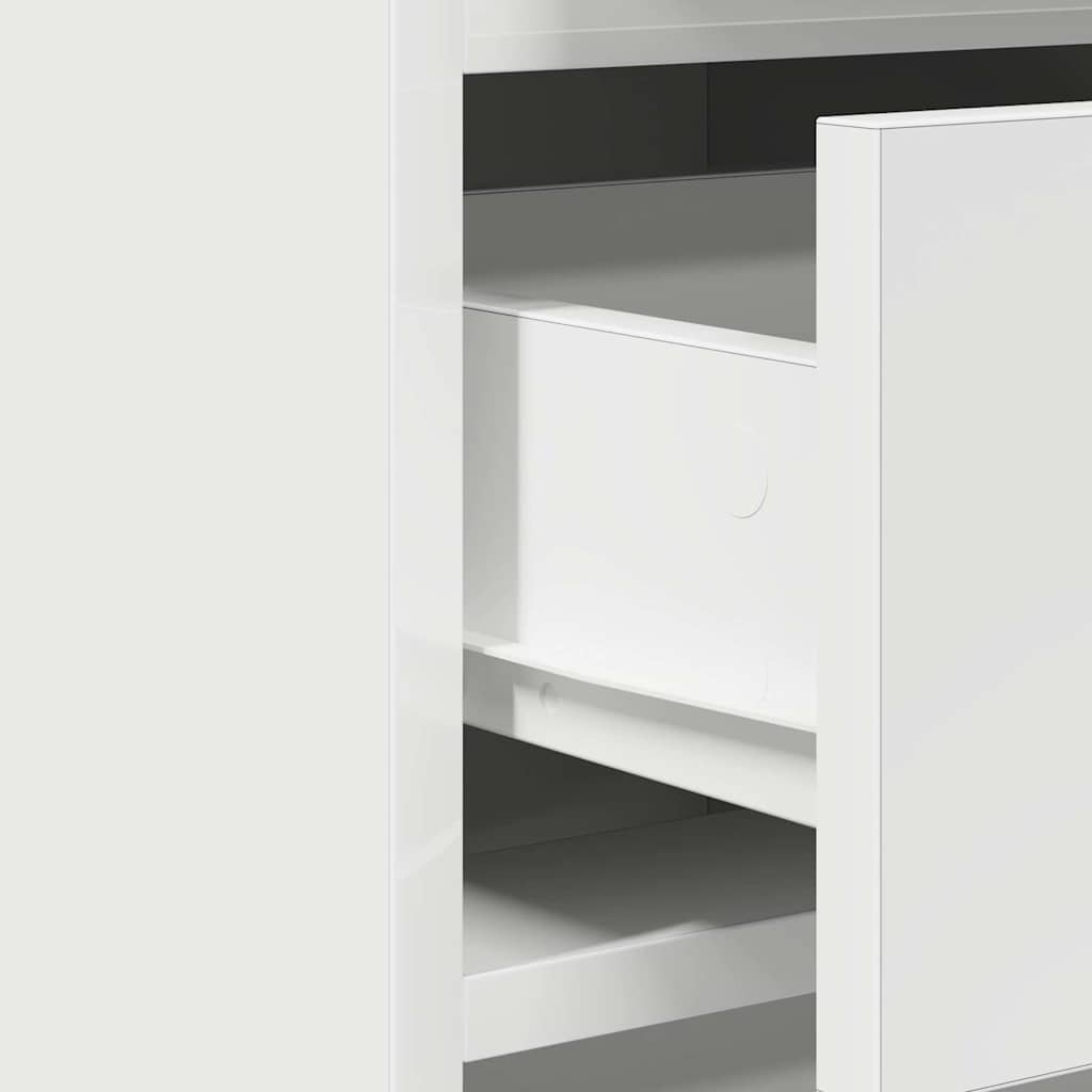 Τραπέζι περιποίησης 2 τμχ. Λευκό 50 x 41 x 135 εκ