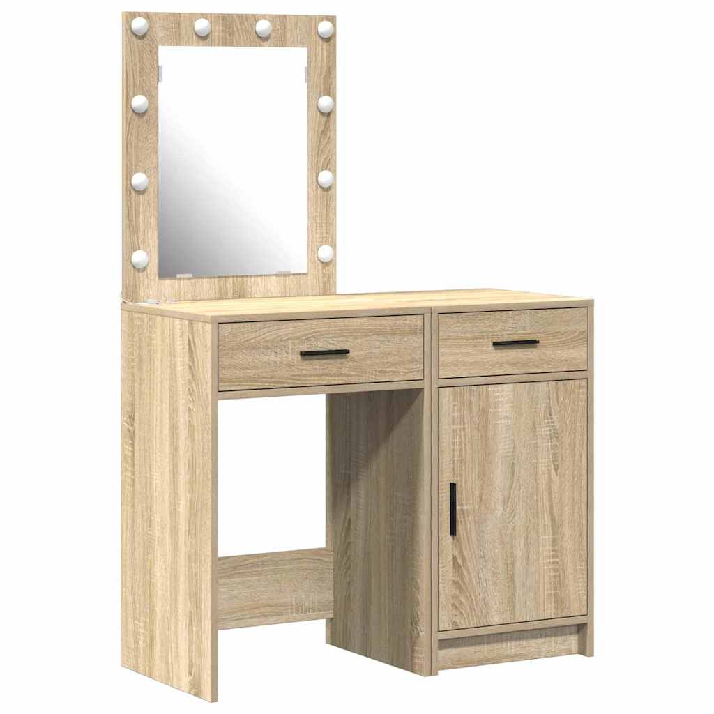 Τραπέζι περιποίησης 2 τμχ. Καφέ 50 x 41 x 135 εκ