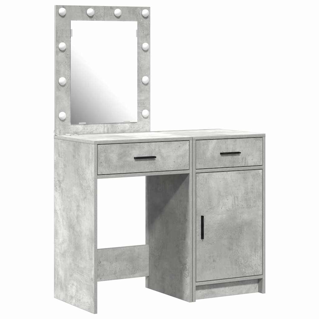 Τραπέζι περιποίησης 2 τμχ. Γκρι 50 x 41 x 135 εκ