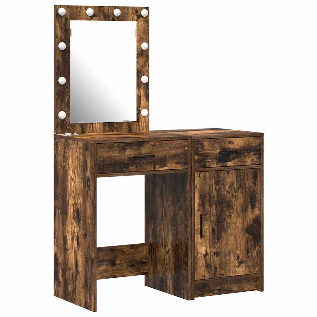 Τραπέζι περιποίησης 2 τμχ. Καφέ 50 x 41 x 135 εκ
