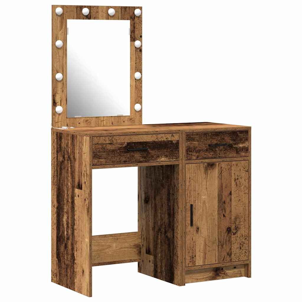 Τραπέζι περιποίησης 2 τμχ. Καφέ 50 x 41 x 135 εκ