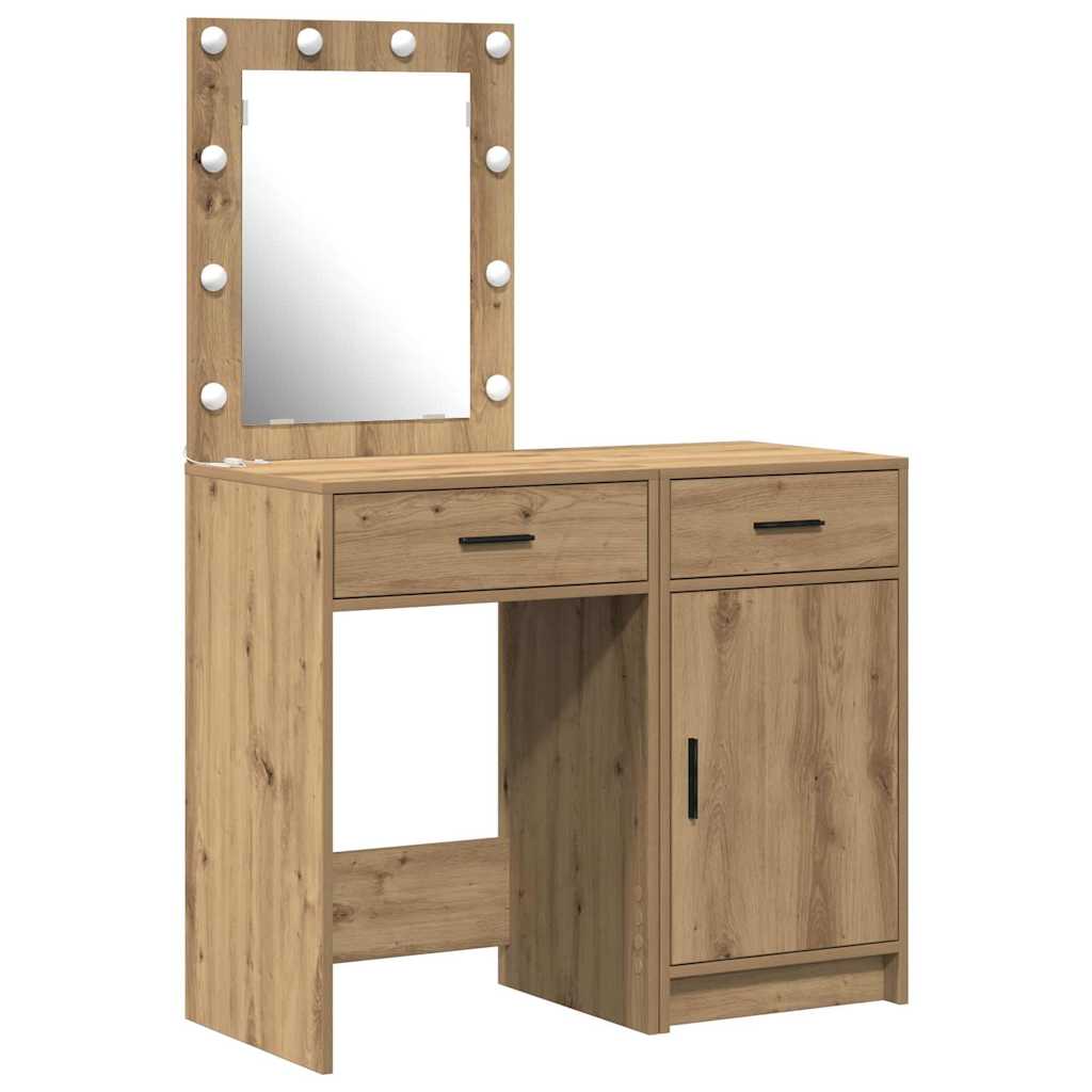 Τραπέζι περιποίησης 2 τμχ. Καφέ 50 x 41 x 135 εκ