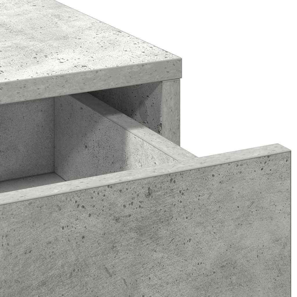 Τραπέζι περιποίησης Γκρι 50 x 41 x 135 εκ Επεξεργασμένο Ξύλο