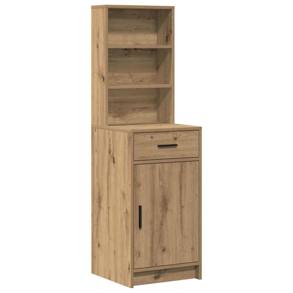 Σετ Τραπέζι Ντυσίματος με LED 2 τμχ. Artisan Oak