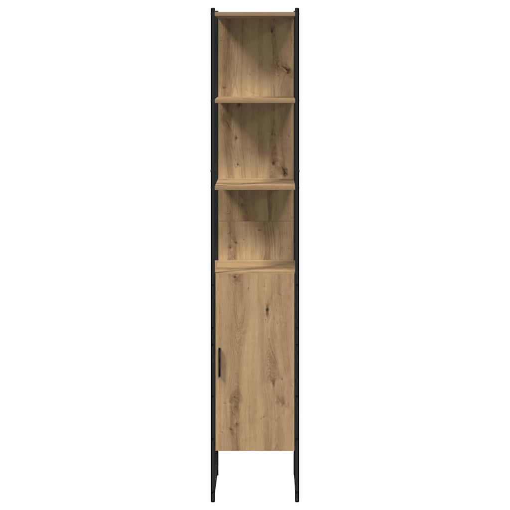 Μονάδες Νιπτήρα Μπάνιου 3 τμχ. Καφέ 33 x 33 x 185,5 εκ