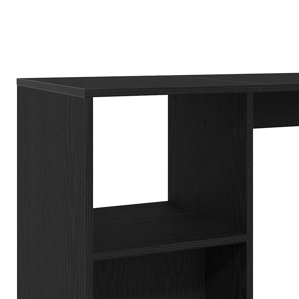 Τραπέζι μπαρ 124 x 46 x 103.5 εκ Επεξεργασμένο Ξύλο Μαύρη Οξυά