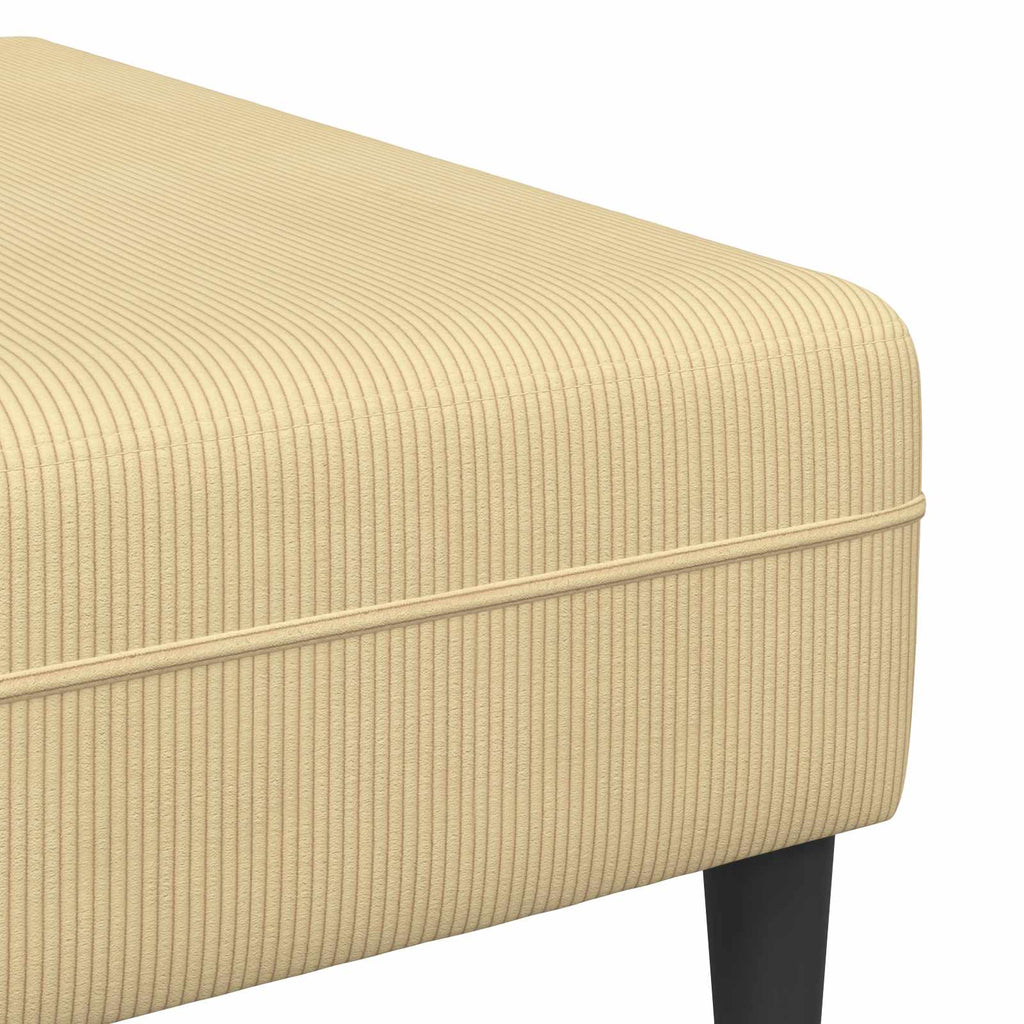 Καναπές Γκρι Πράσινο 250 x 188 x 76 εκ. Υφασμάτινο Κορντουρά