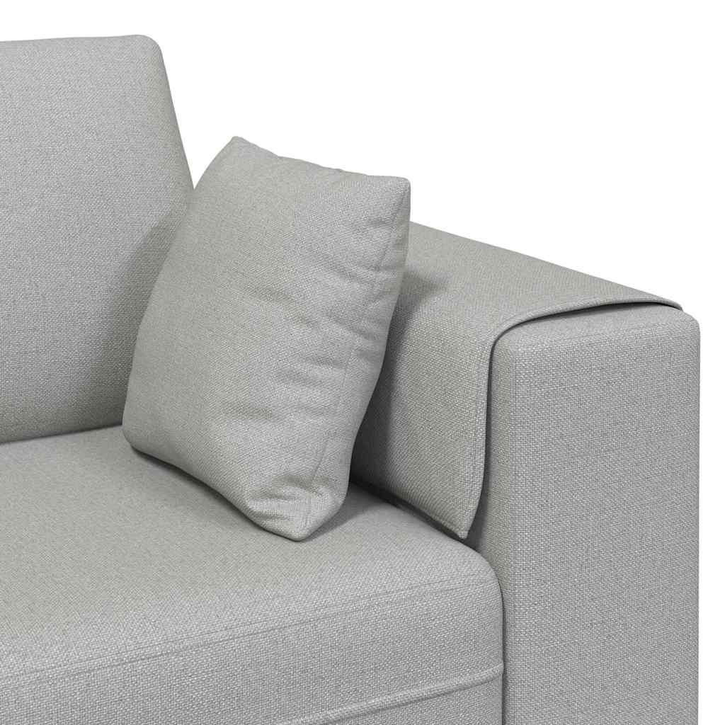 Καναπές Σκίουρος Γκρί 250 x 77 x 76 εκ. ύφασμα