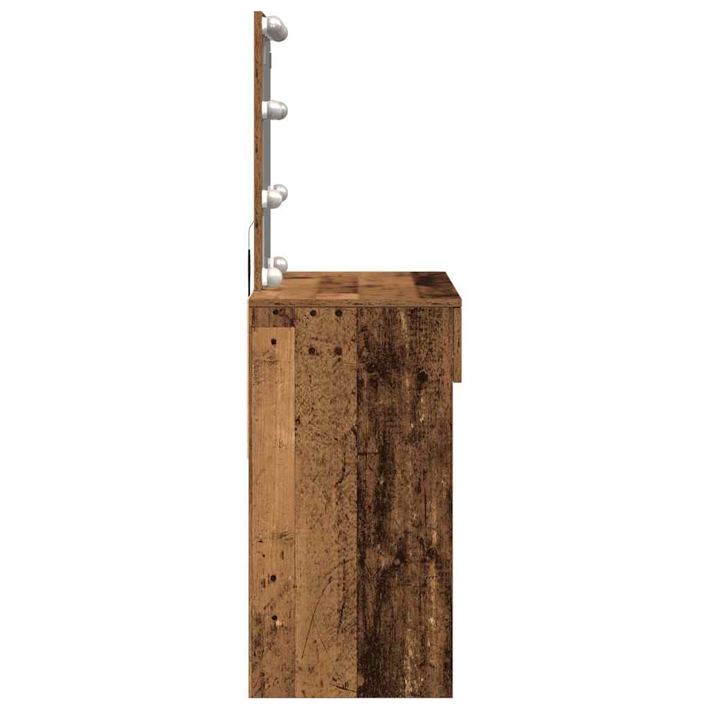 Τραπέζι περιποίησης Παλιό ξύλο 100 x 40 x 130 εκ