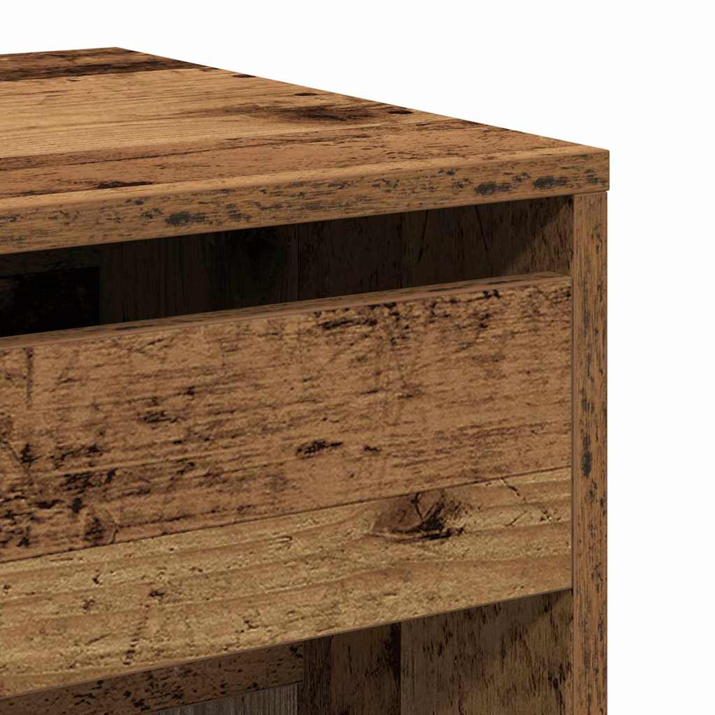 Τραπέζι ντυσίματος 2 τμχ. Παλιό Ξύλο 60 x 40 x 75 cm