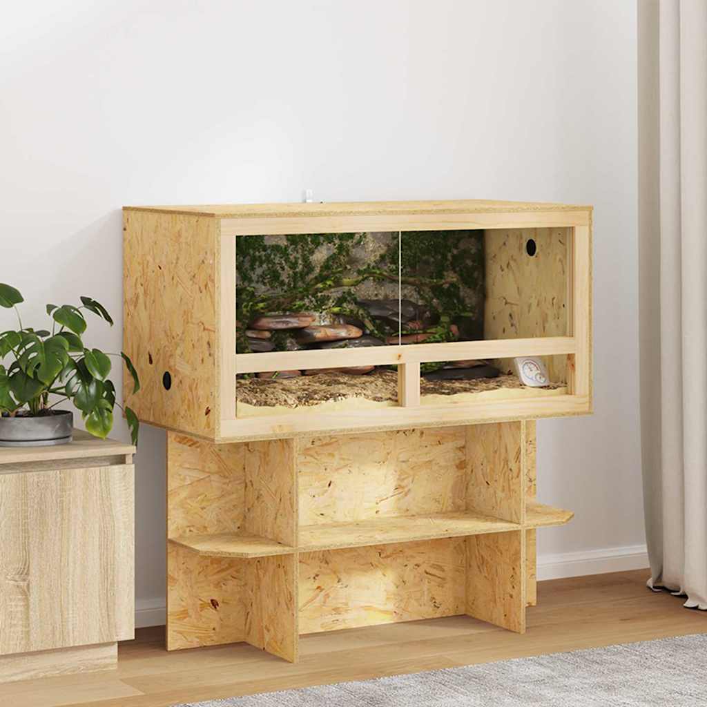 Terrarium Καφέ 100 x 50 x 100 cm OSB