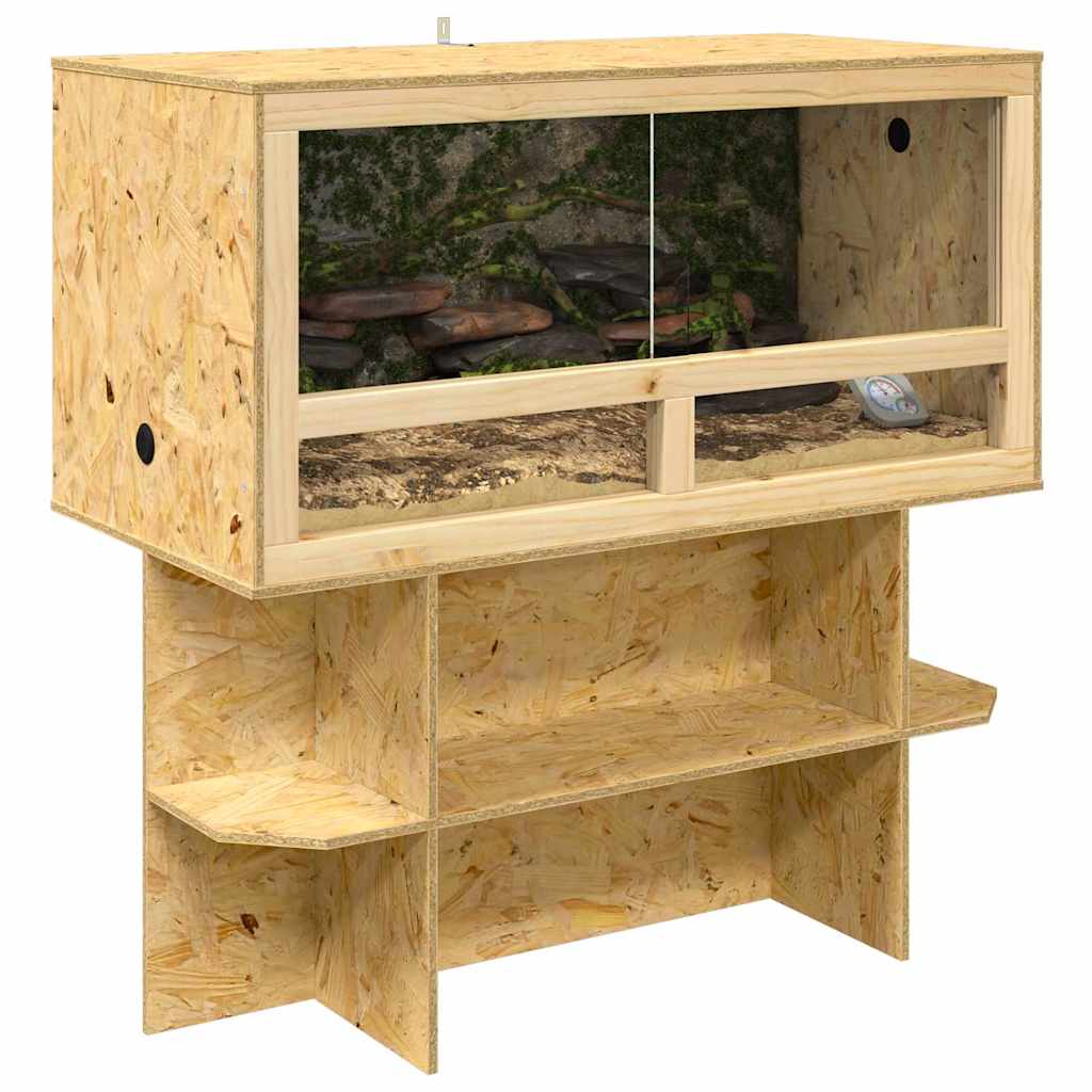 Terrarium Καφέ 100 x 50 x 100 cm OSB