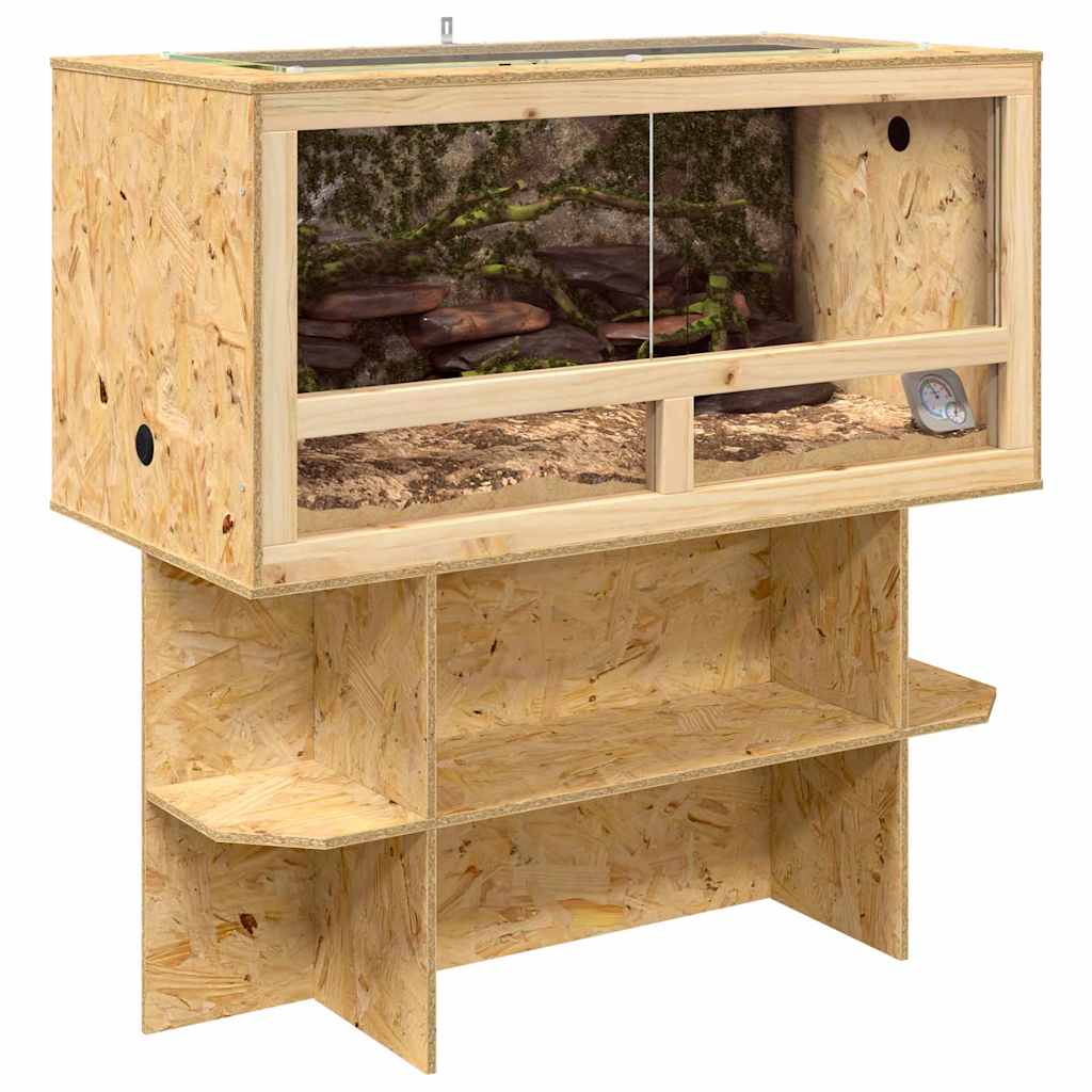 Terrarium Καφέ 100 x 50 x 100 cm OSB