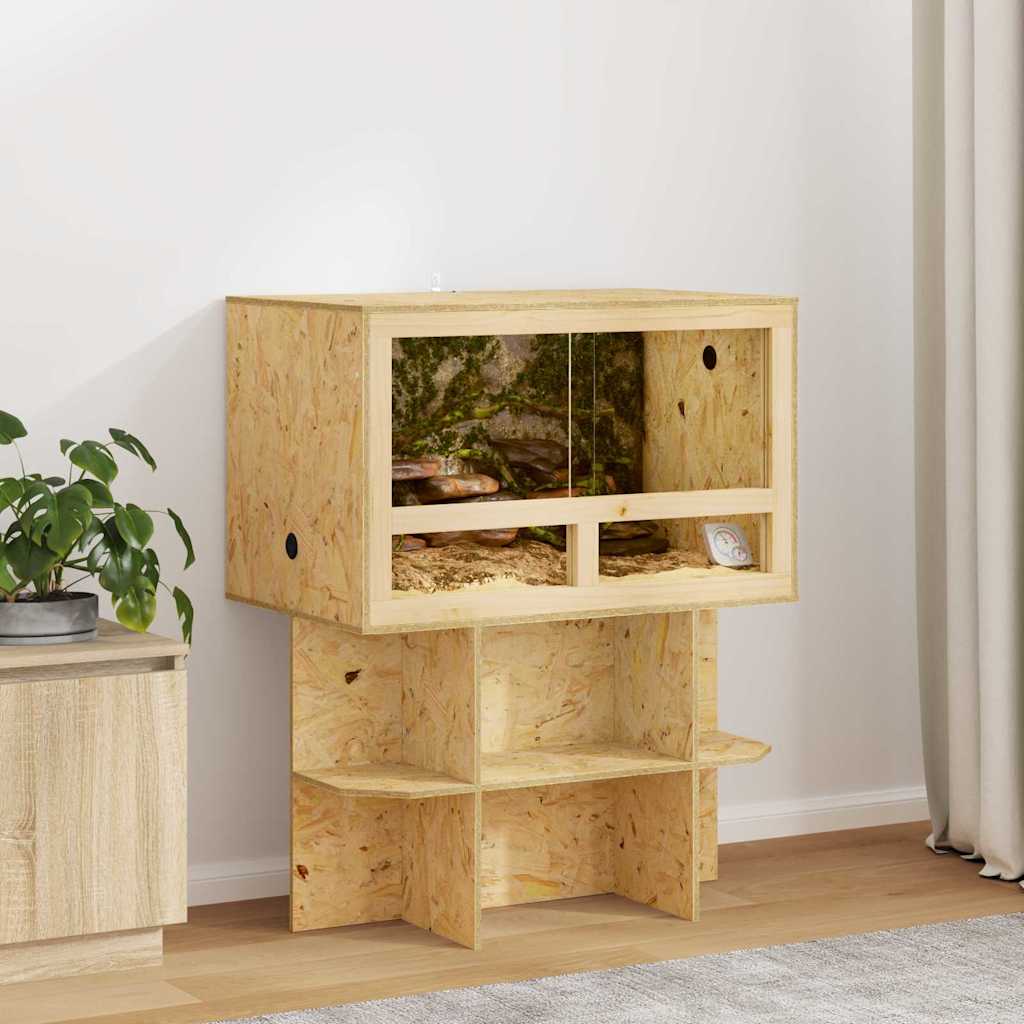 Terrarium Καφέ 80 x 50 x 100 εκ. OSB
