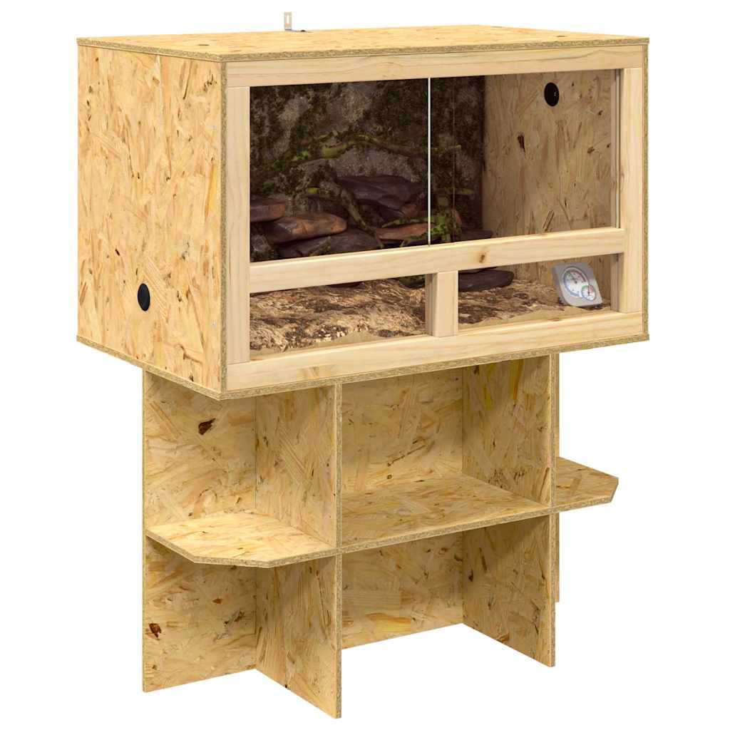 Terrarium Καφέ 80 x 50 x 100 εκ. OSB