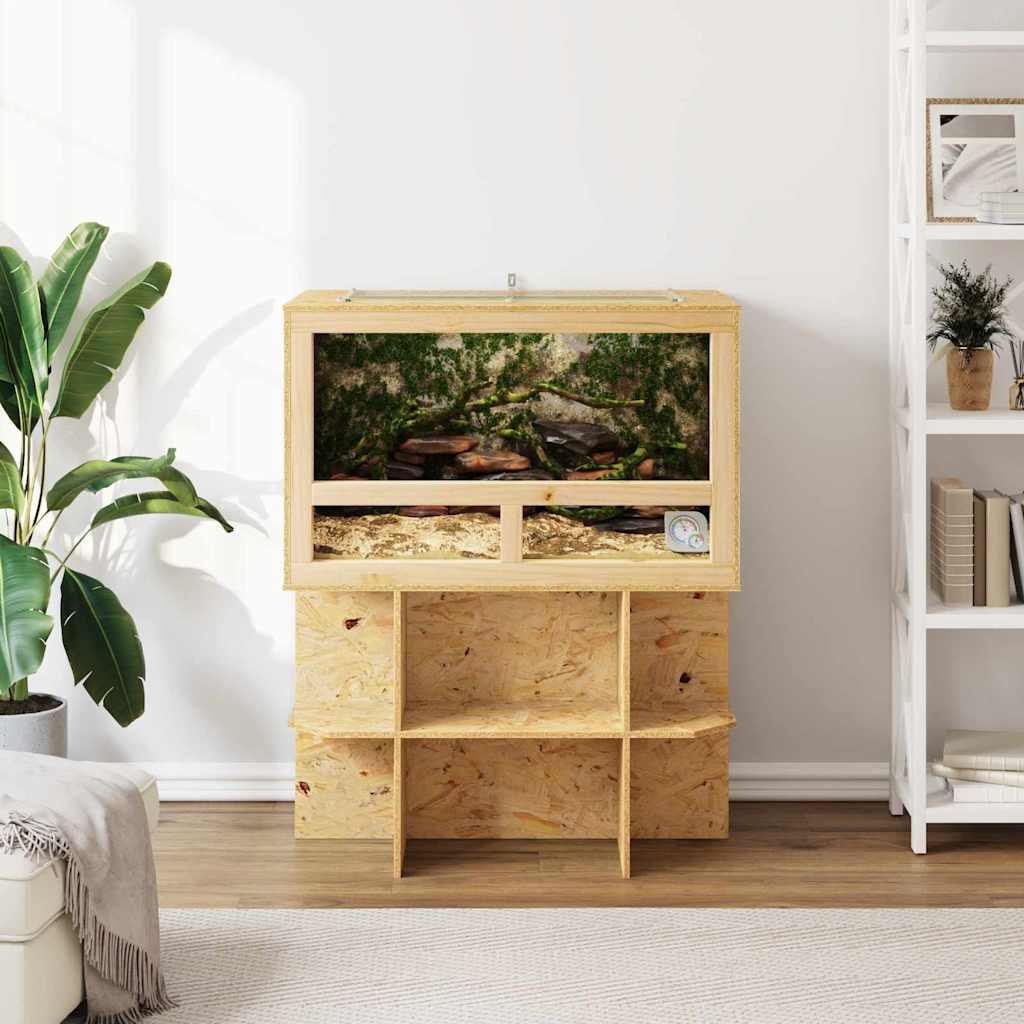 Terrarium Καφέ 80 x 50 x 100 εκ. OSB