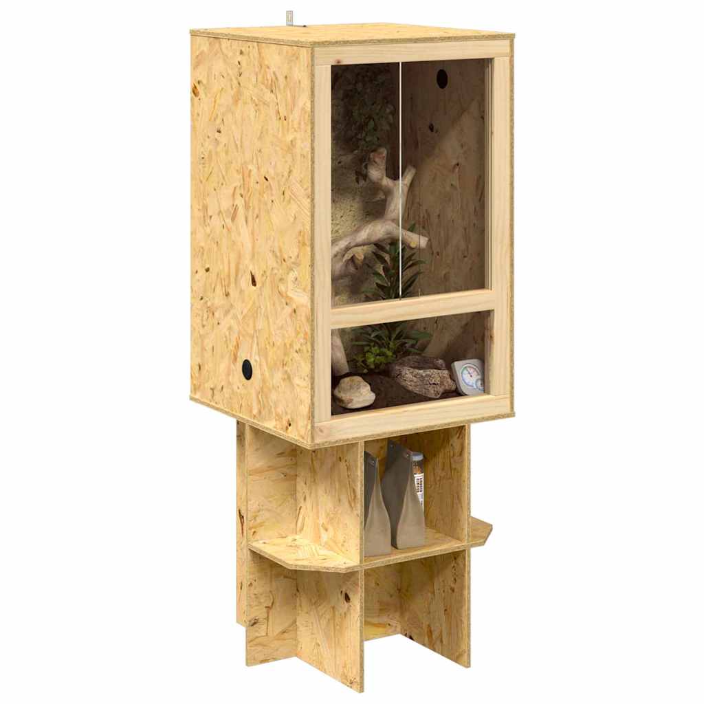 Terrarium Καφέ 50 x 50 x 130 εκ OSB