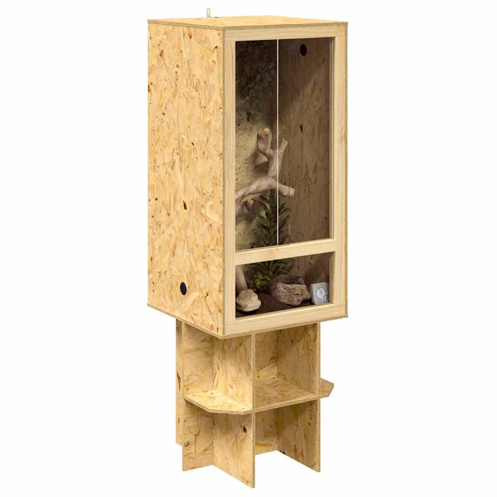 Terrarium Καφέ 50 x 50 x 150 εκ OSB