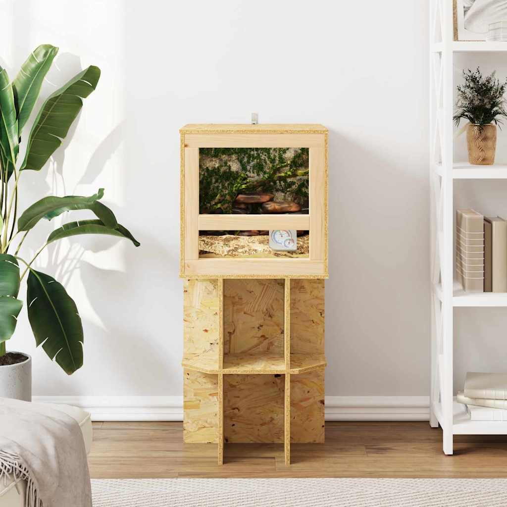 Terrarium Καφέ 40 x 40 x 90 cm OSB