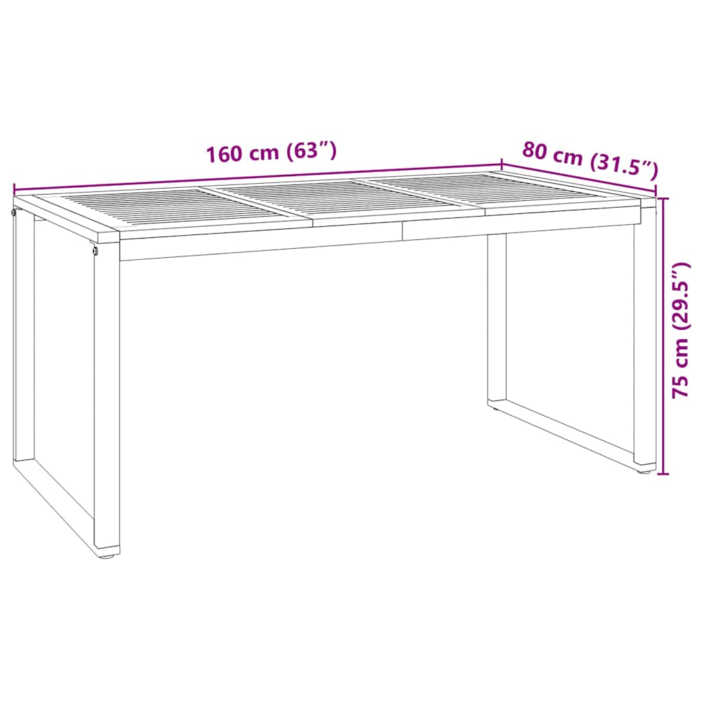Σέτ φαγητού για κήπο 7 τμχ. Μαύρο και Καφέ συνθετικό ρατάν