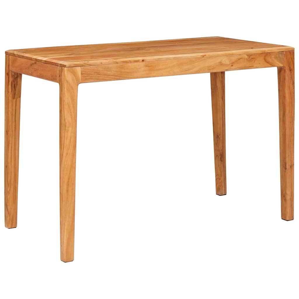 Τραπεζαρία 110 x 55 x 76 cm Στερεό Ξύλο Ακακίας Καφέ Ορθογώνιος